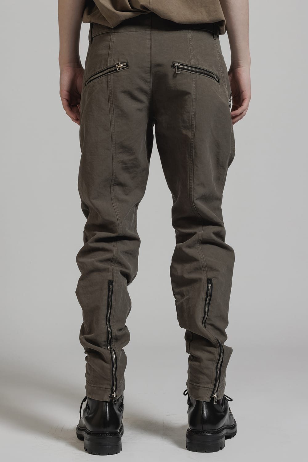 Product Dyed Knee Gathering Pants