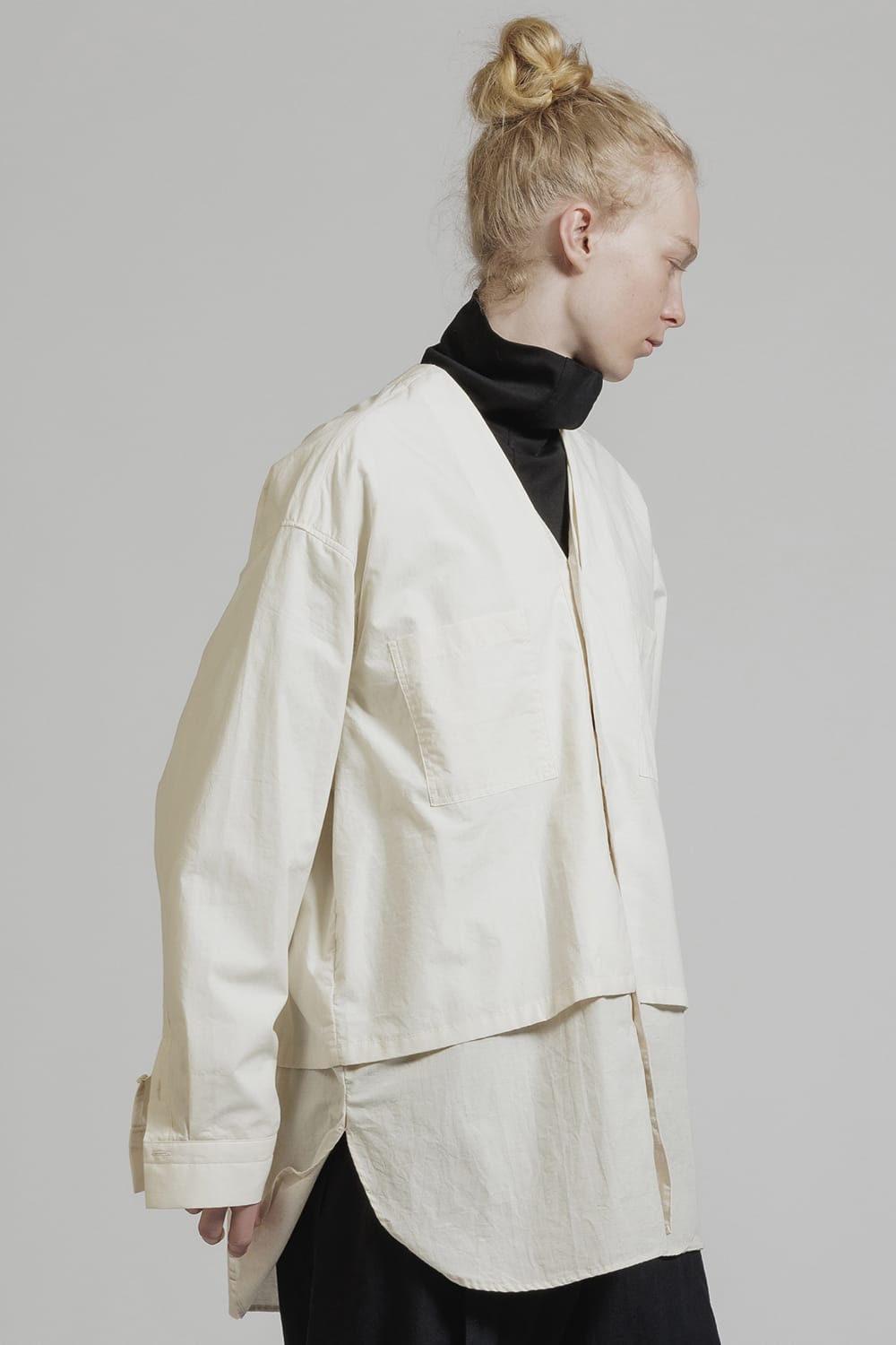 Layered V-Neck Shirt