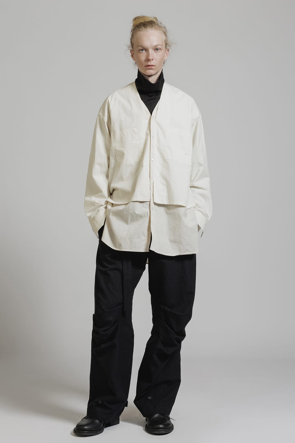 Layered V-Neck Shirt