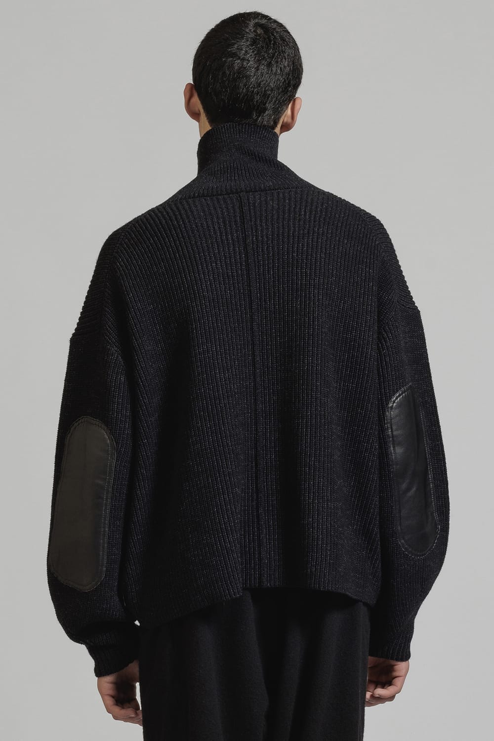 Elbow Patch Driver's Knit