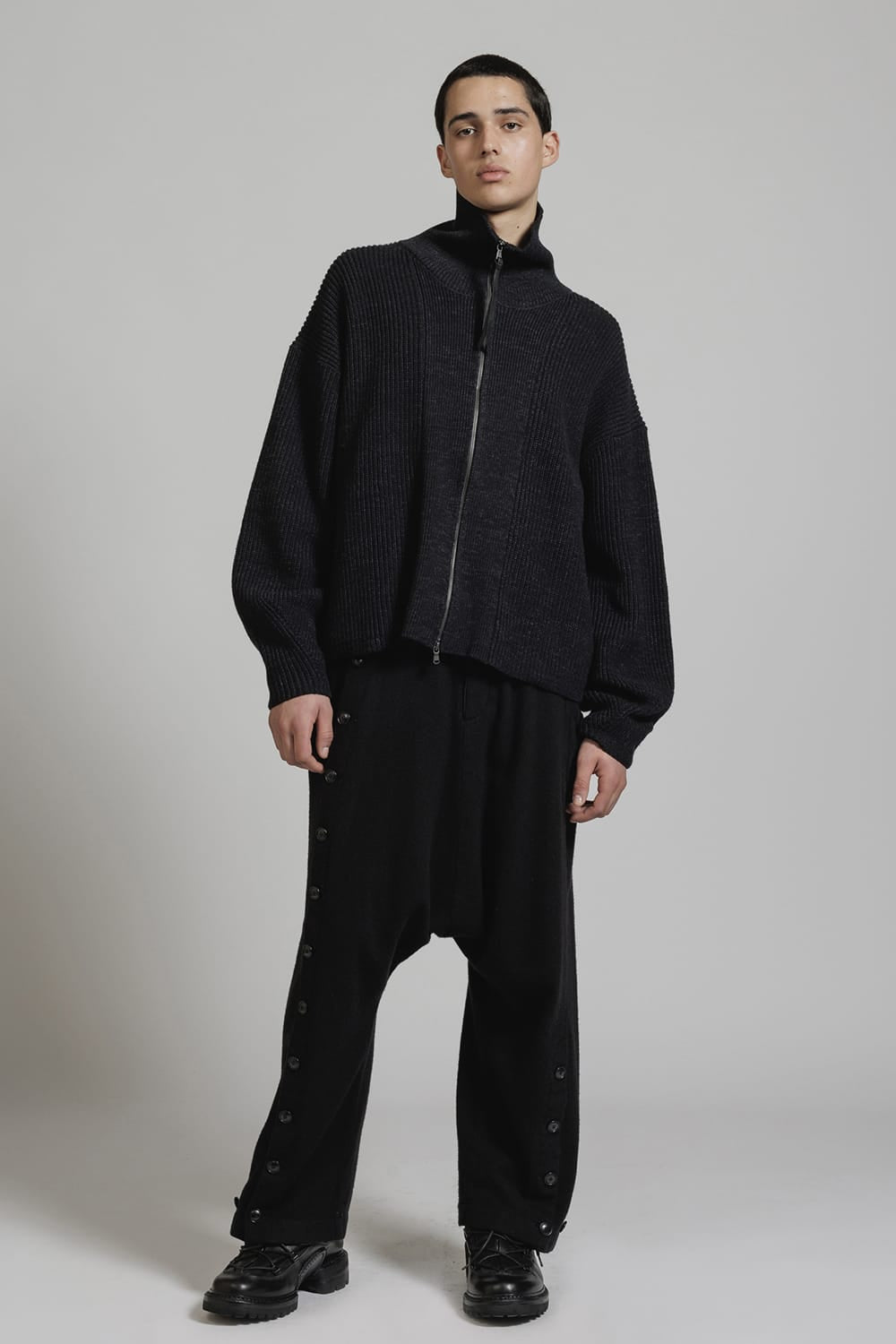 Elbow Patch Driver's Knit