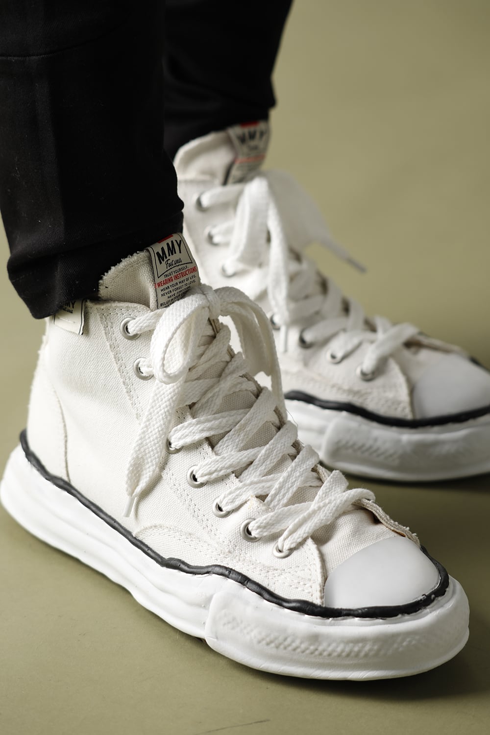 Original sole Canvas Hi cut sneaker White Delivery END of September