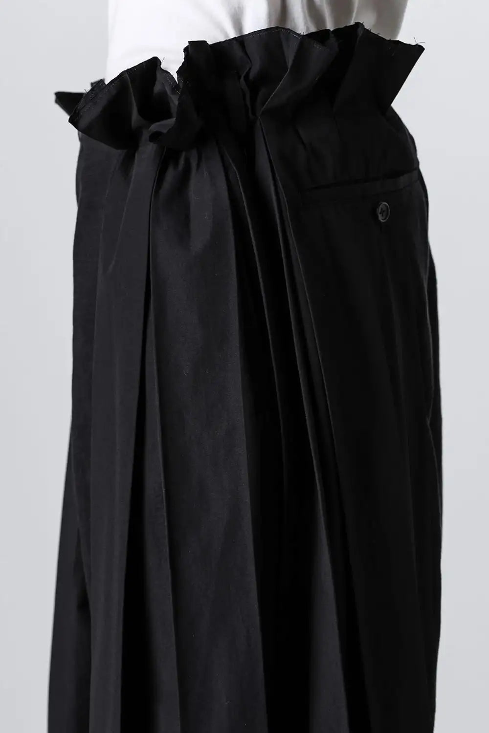 サルエル プリーツパンツ