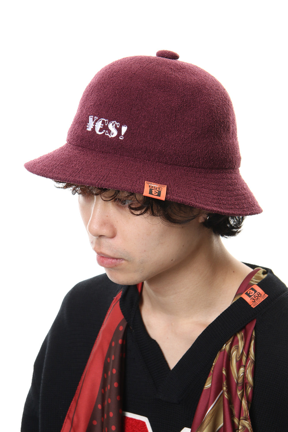 ¥€$ Bell Hat Bordeaux