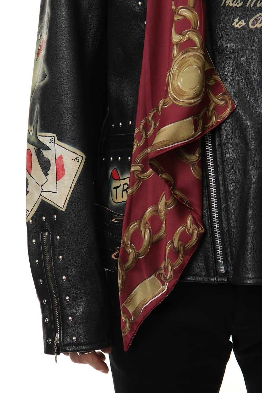 PAINTED RIDERS JACKET