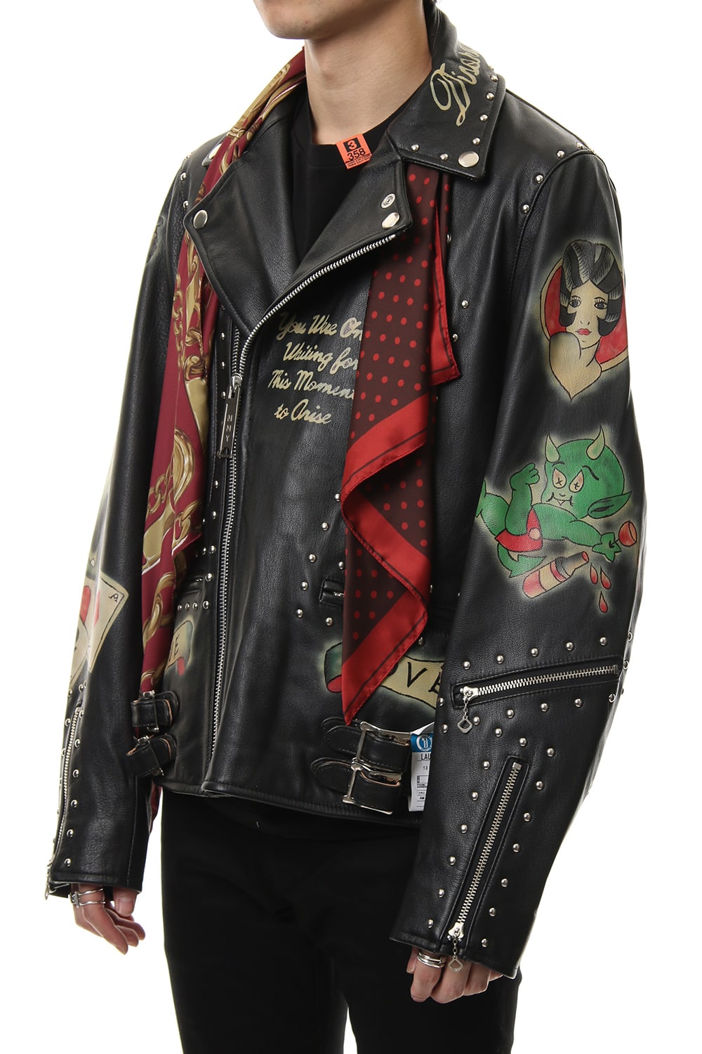PAINTED RIDERS JACKET