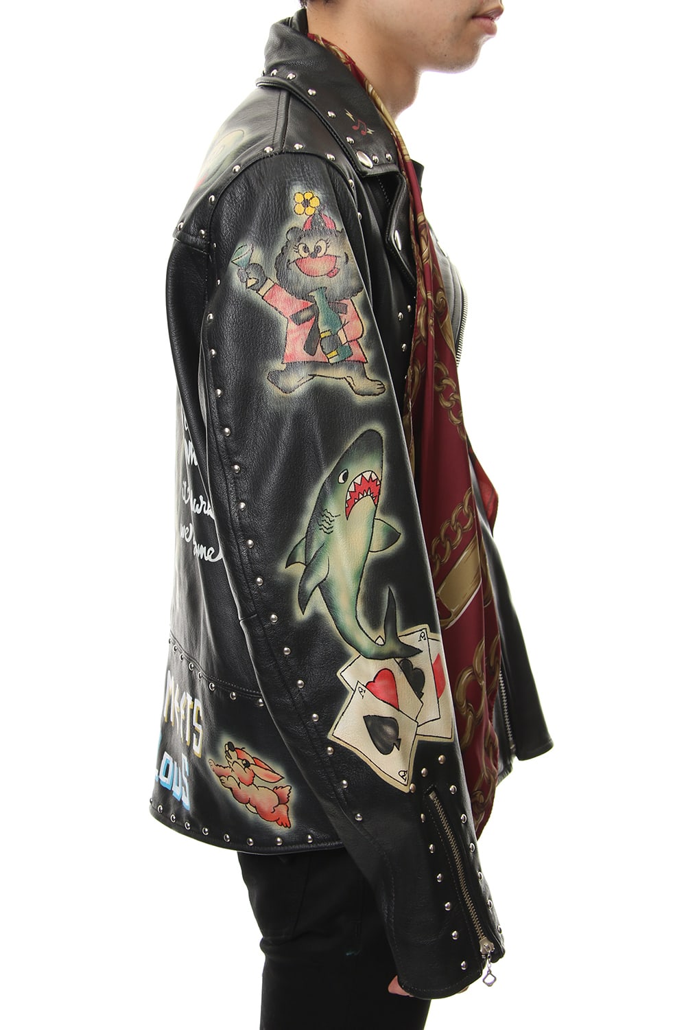 PAINTED RIDERS JACKET