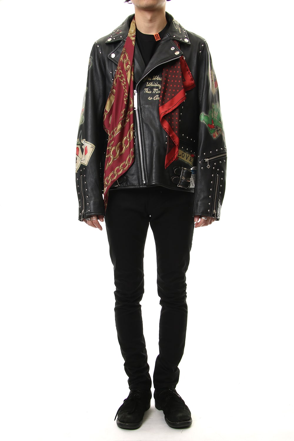 PAINTED RIDERS JACKET