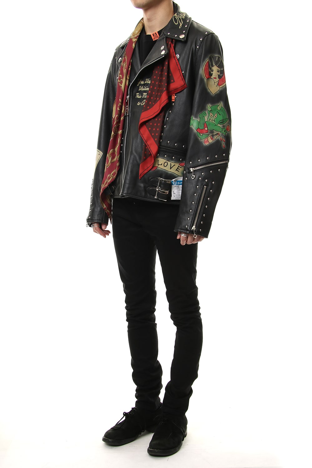 PAINTED RIDERS JACKET