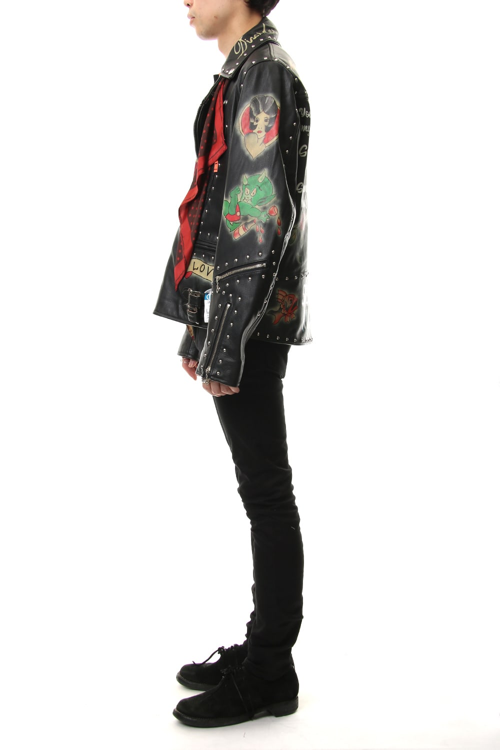 PAINTED RIDERS JACKET