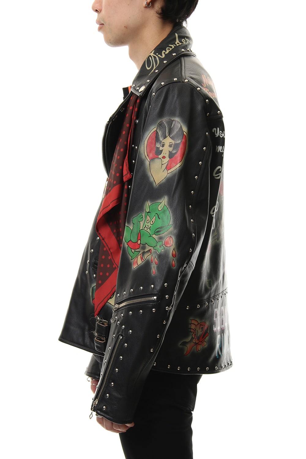 PAINTED RIDERS JACKET