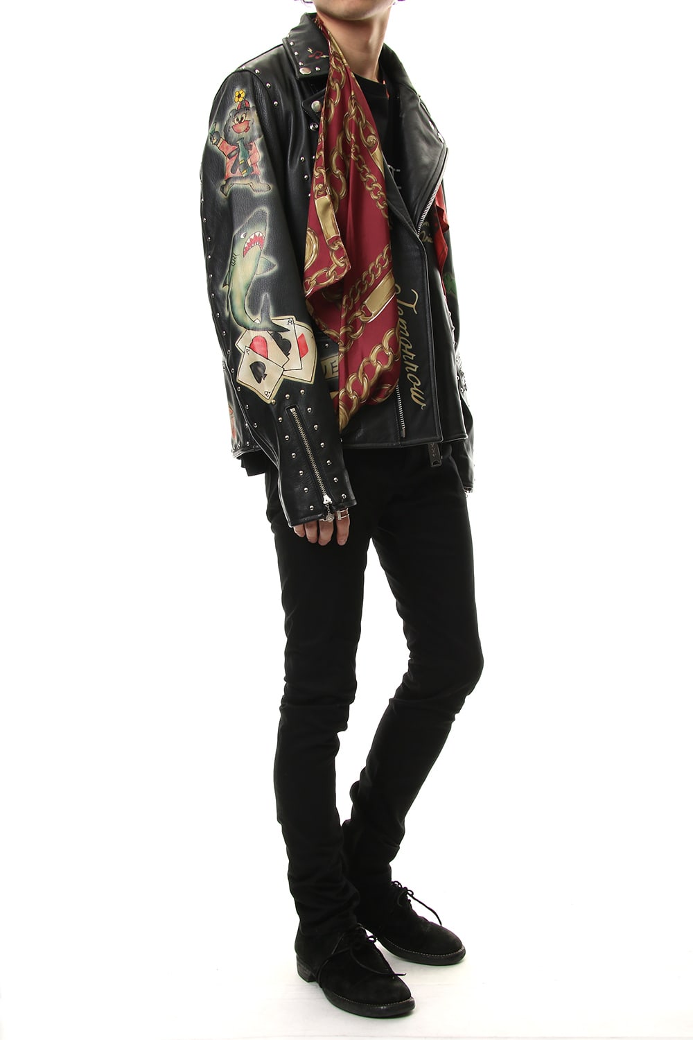 PAINTED RIDERS JACKET