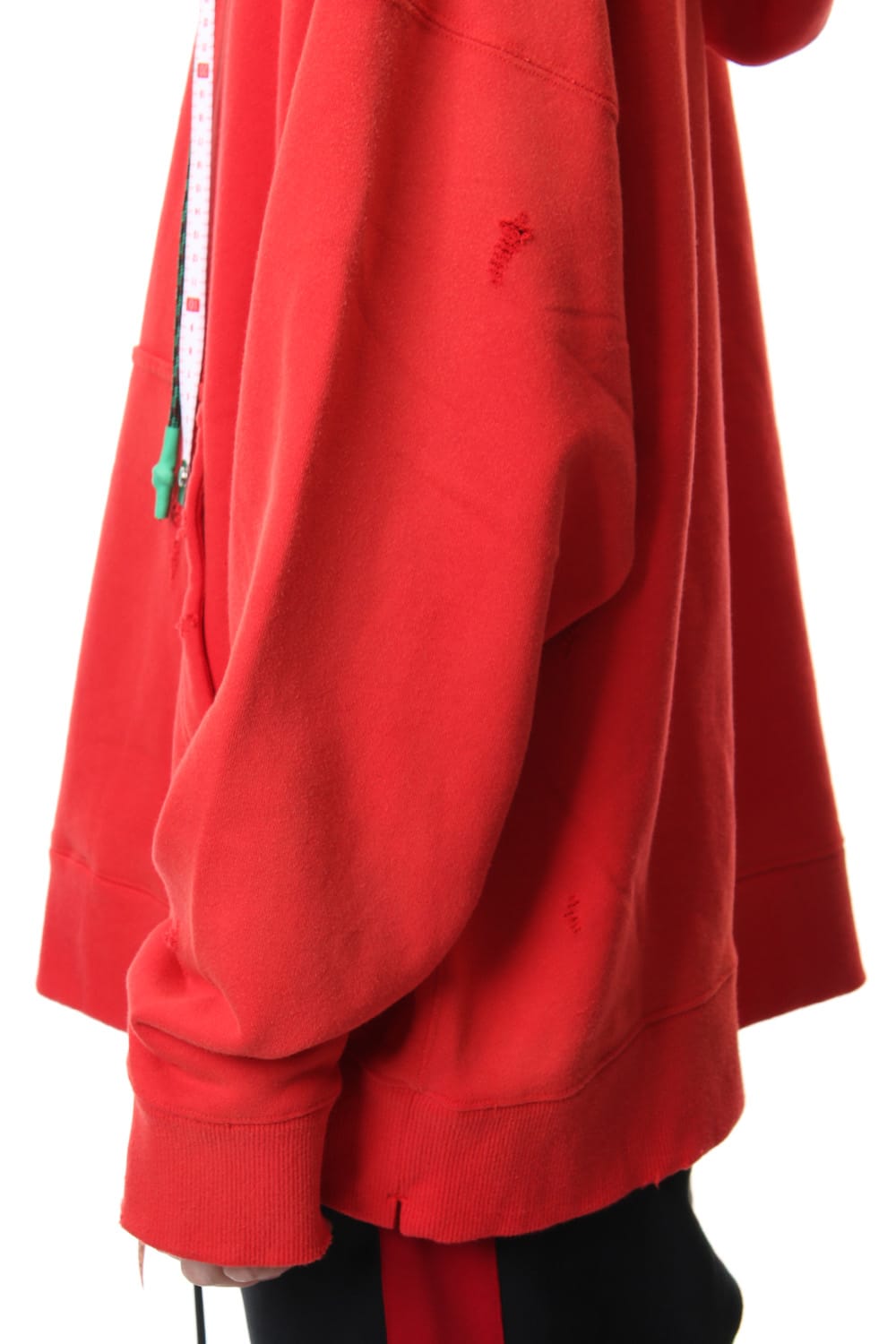 Damaged Hoodie Orange