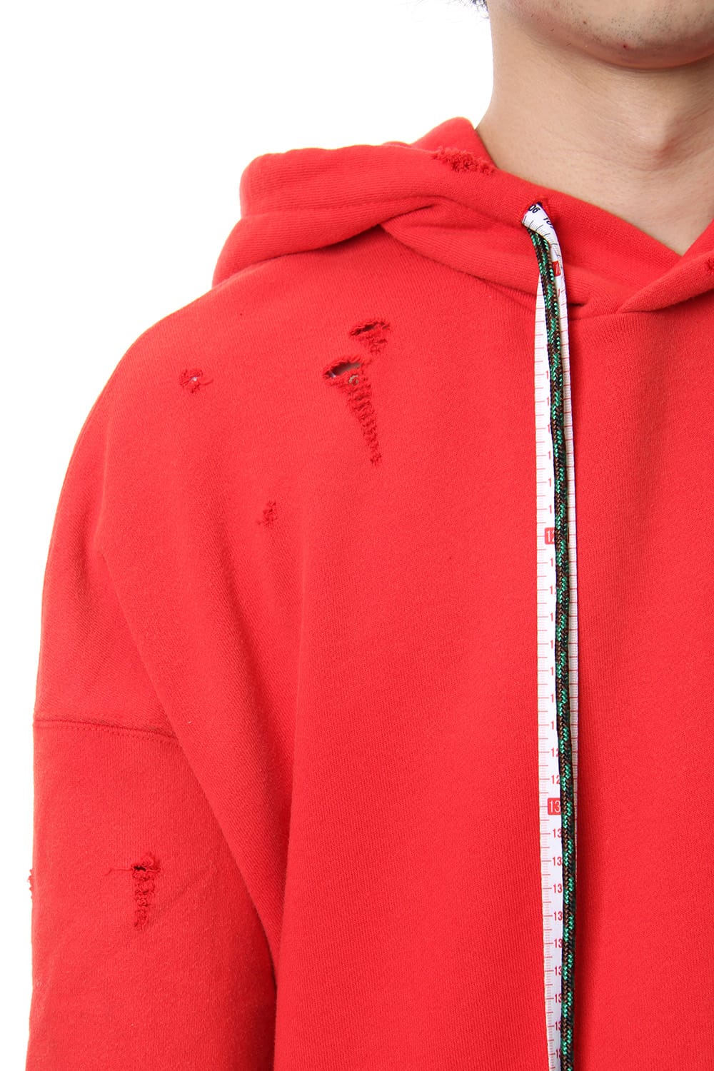 Damaged Hoodie Orange