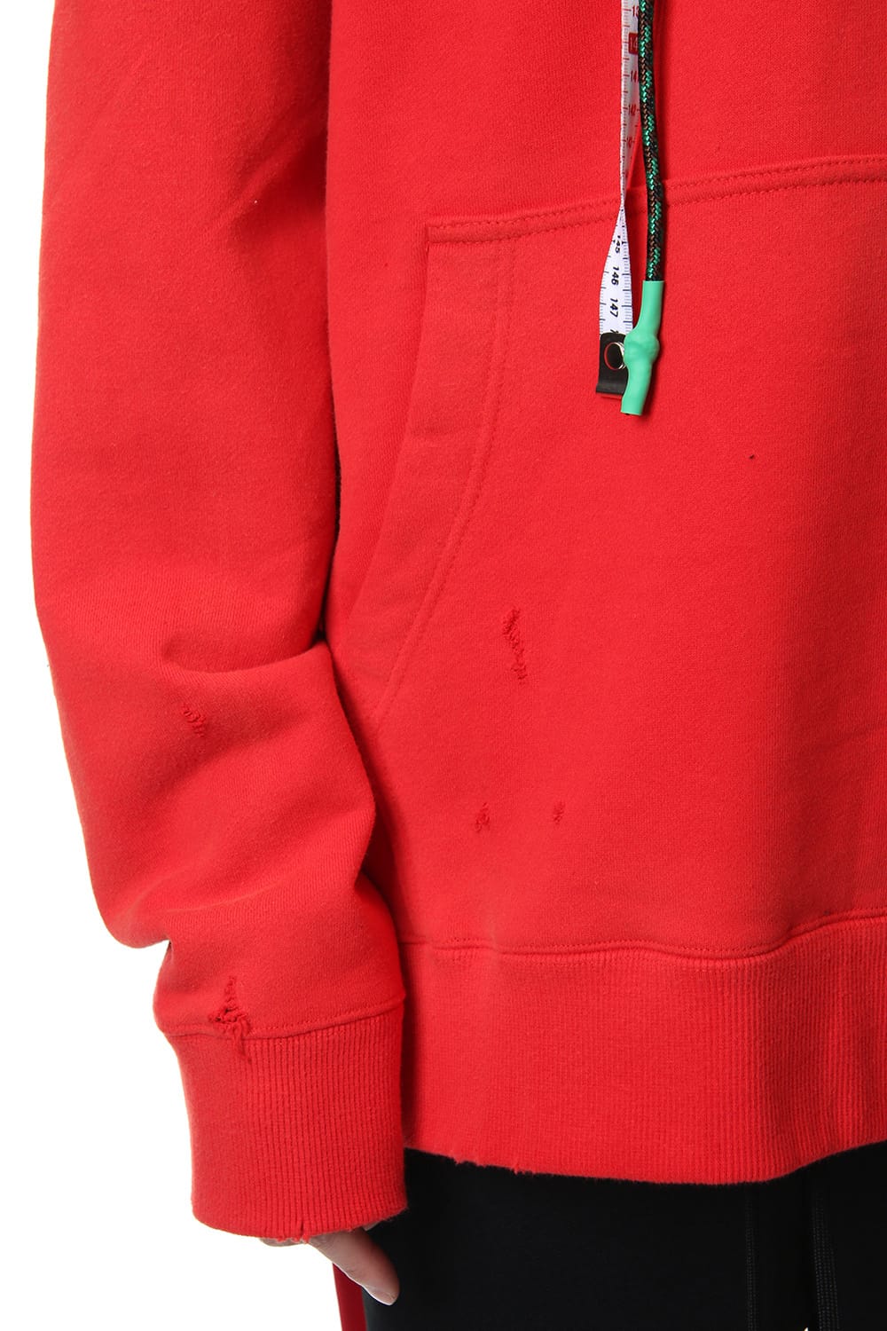 Damaged Hoodie Orange