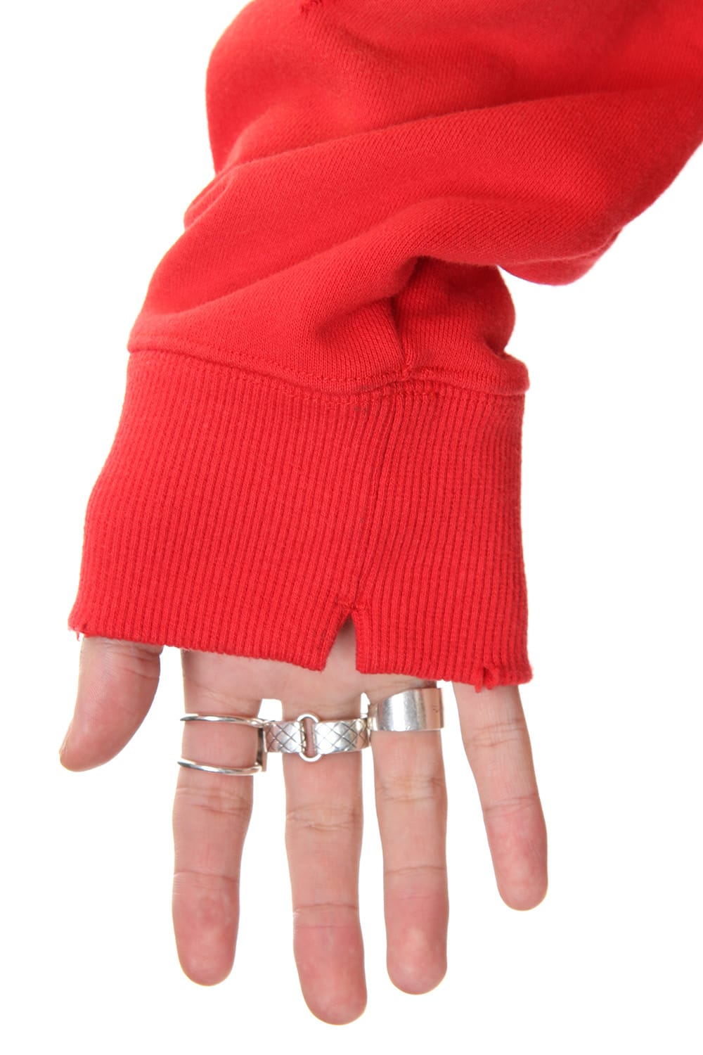 Damaged Hoodie Orange