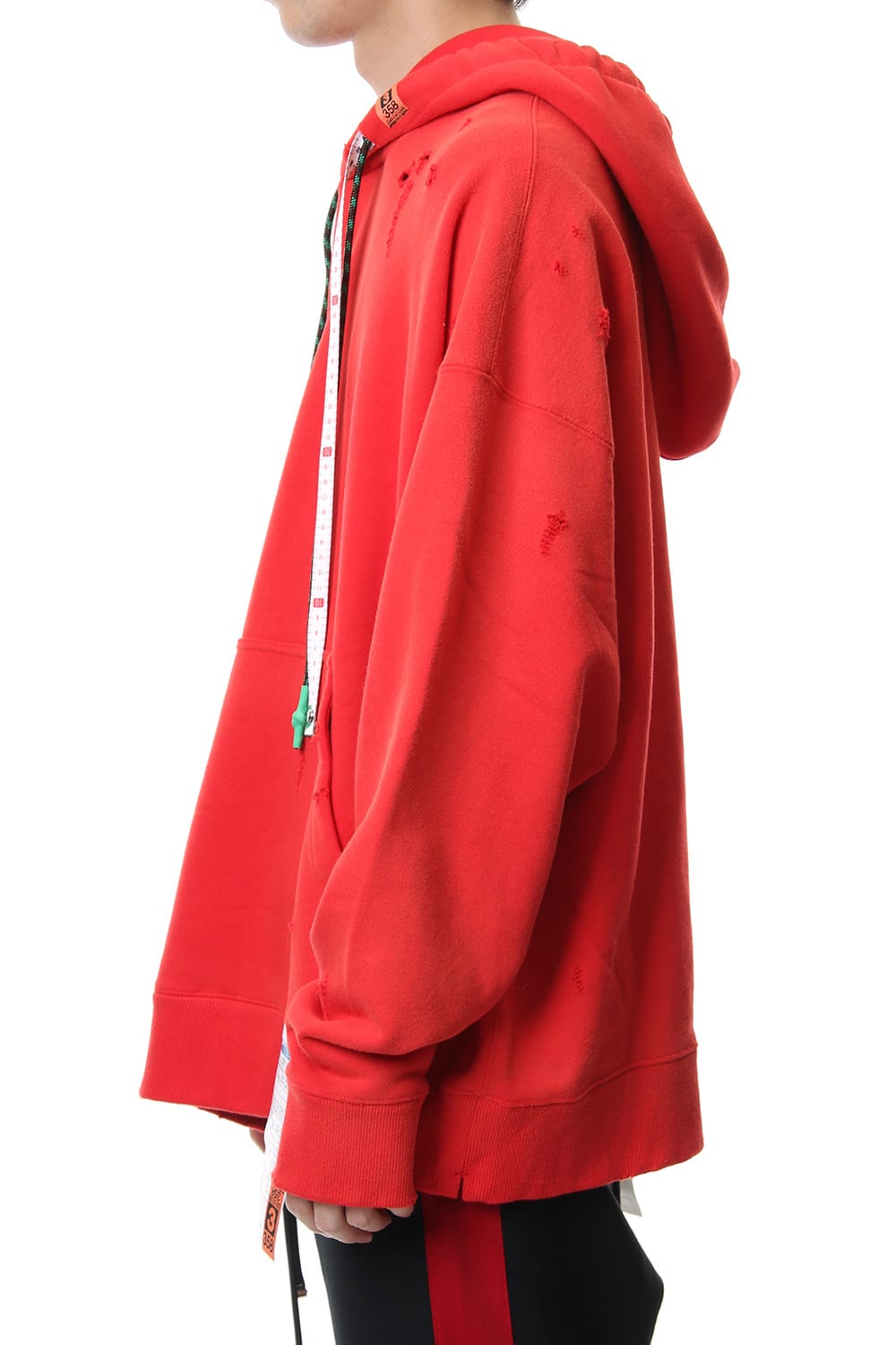 Damaged Hoodie Orange