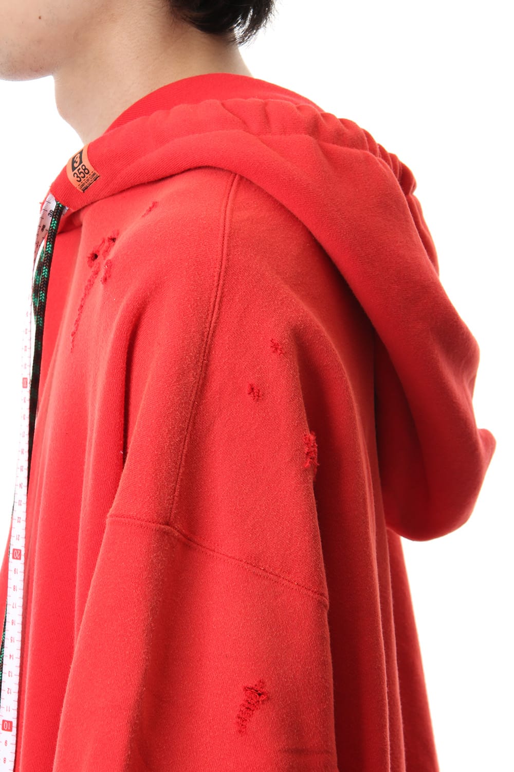 Damaged Hoodie Orange