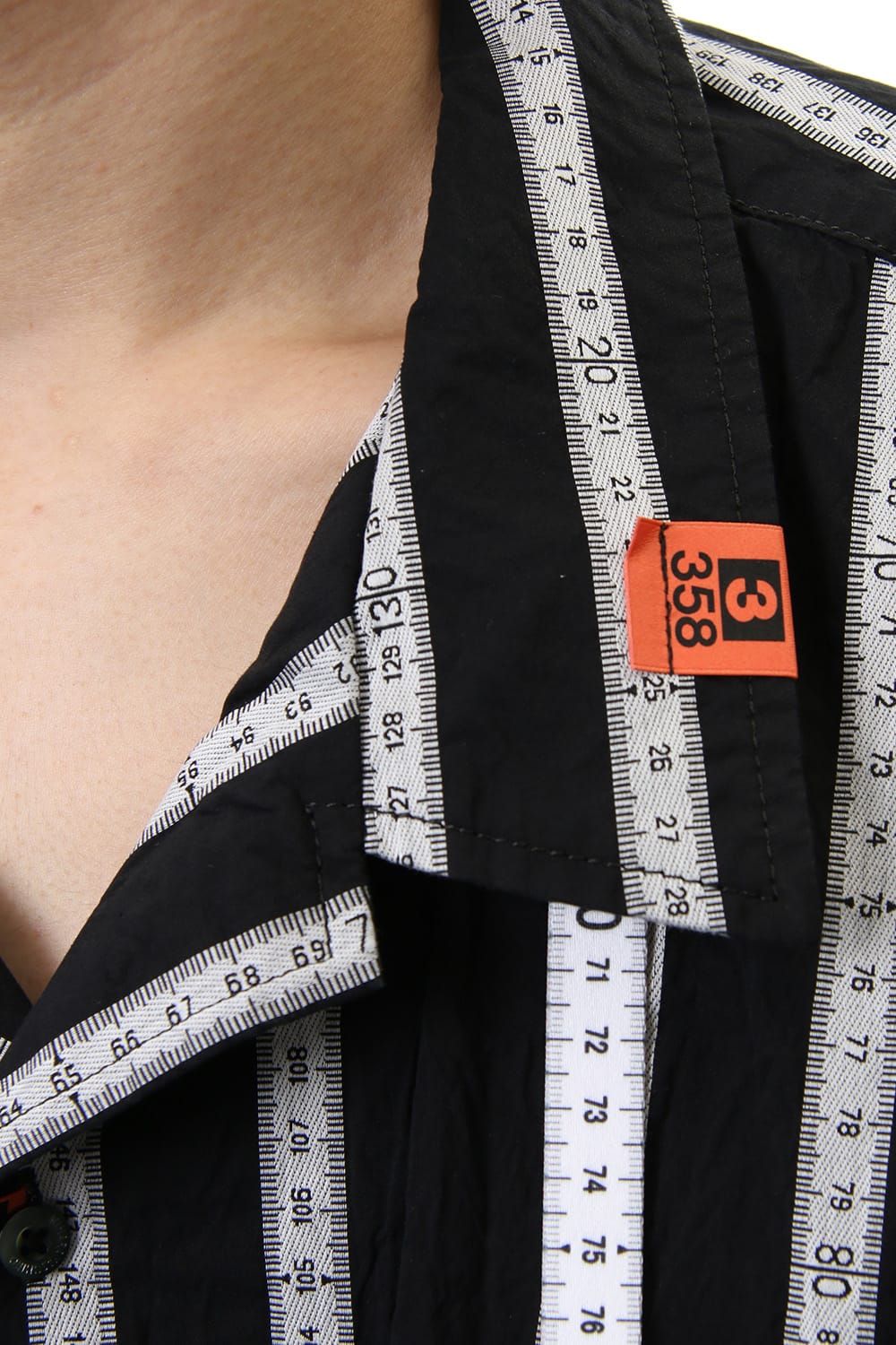 MAJOUR JAQUARD H/S SHIRT Black