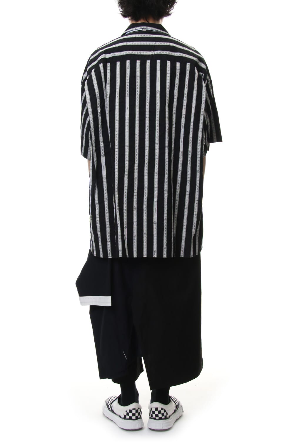 MAJOUR JAQUARD H/S SHIRT Black