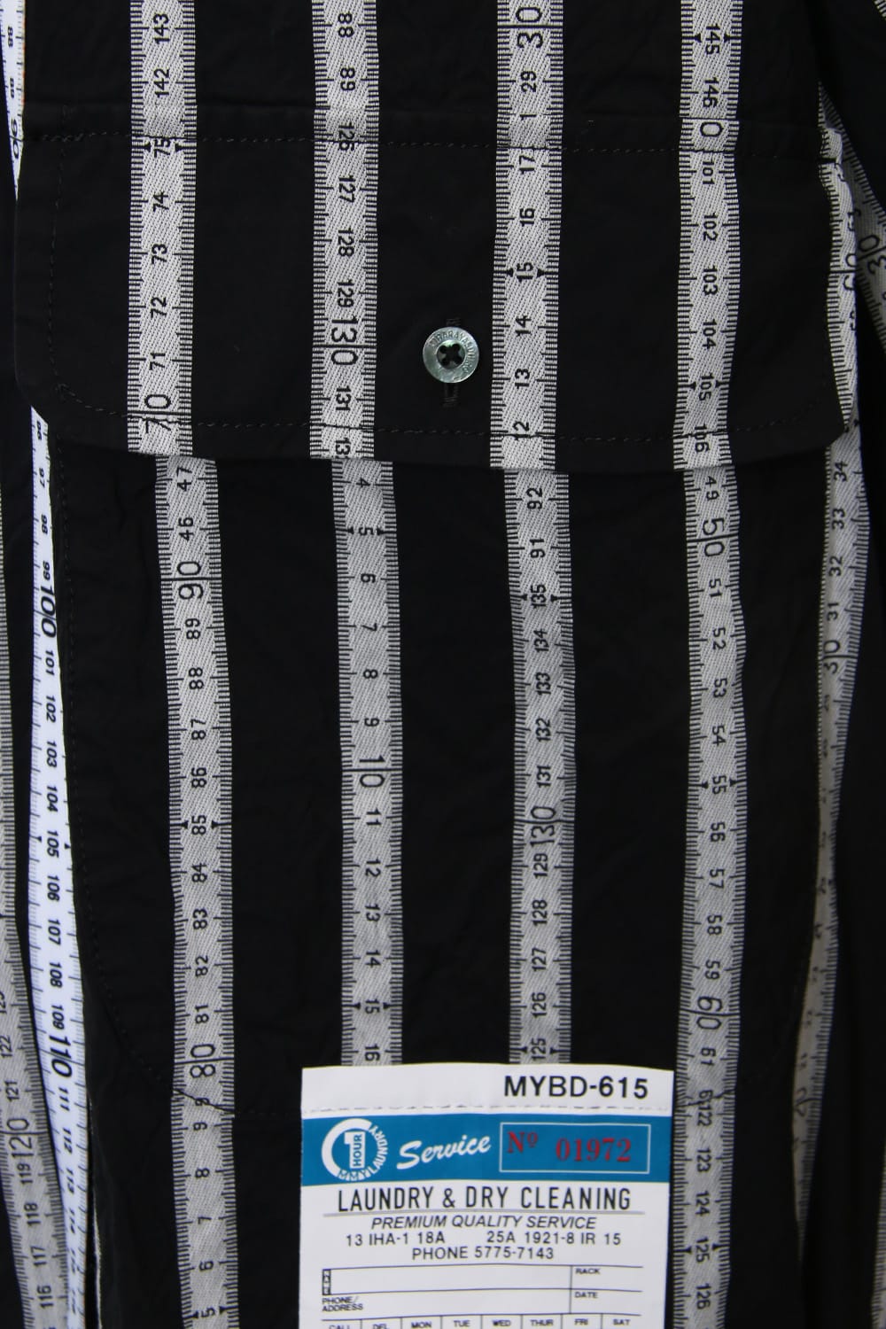 MAJOUR JAQUARD H/S SHIRT Black