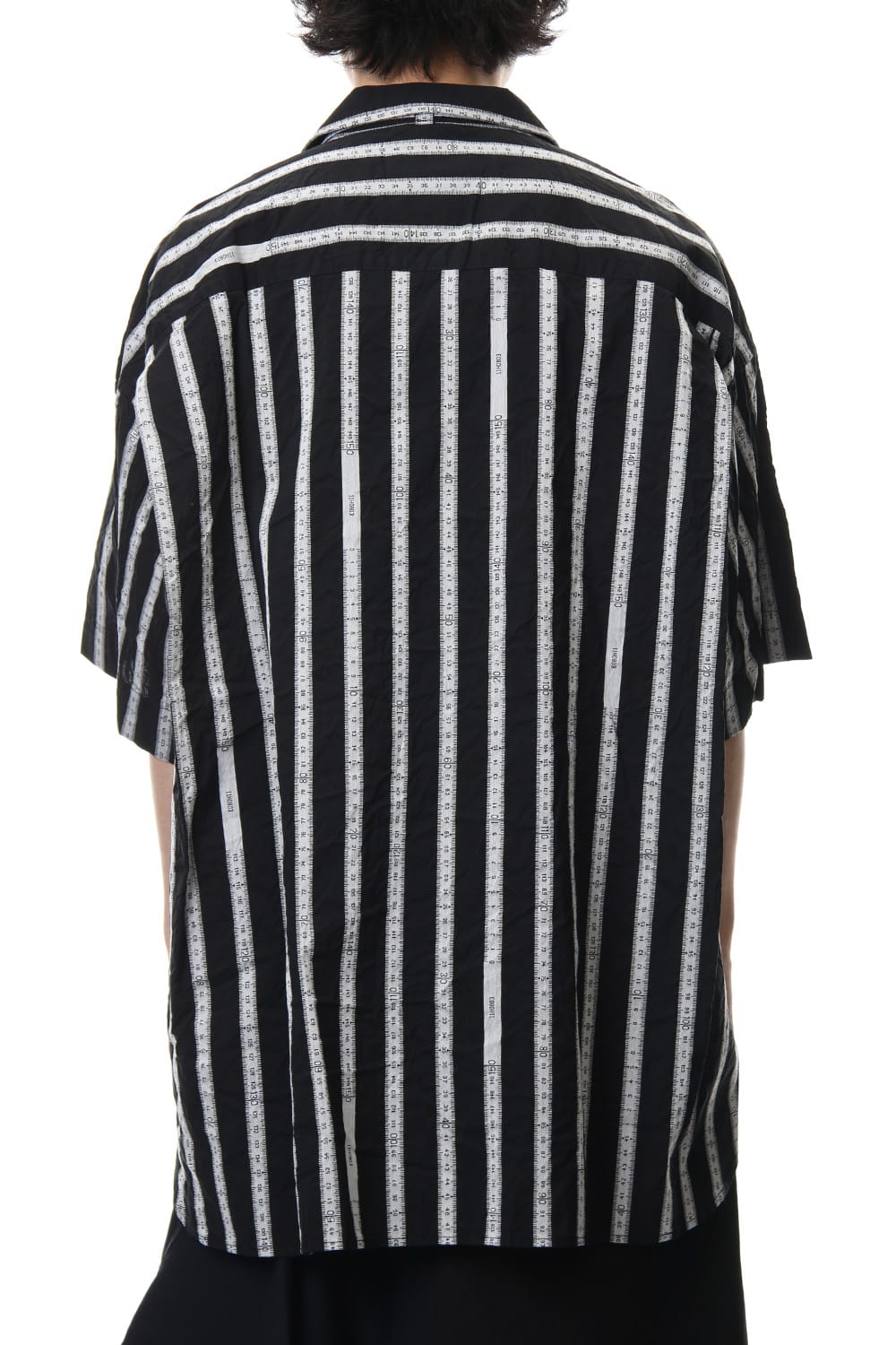 MAJOUR JAQUARD H/S SHIRT Black