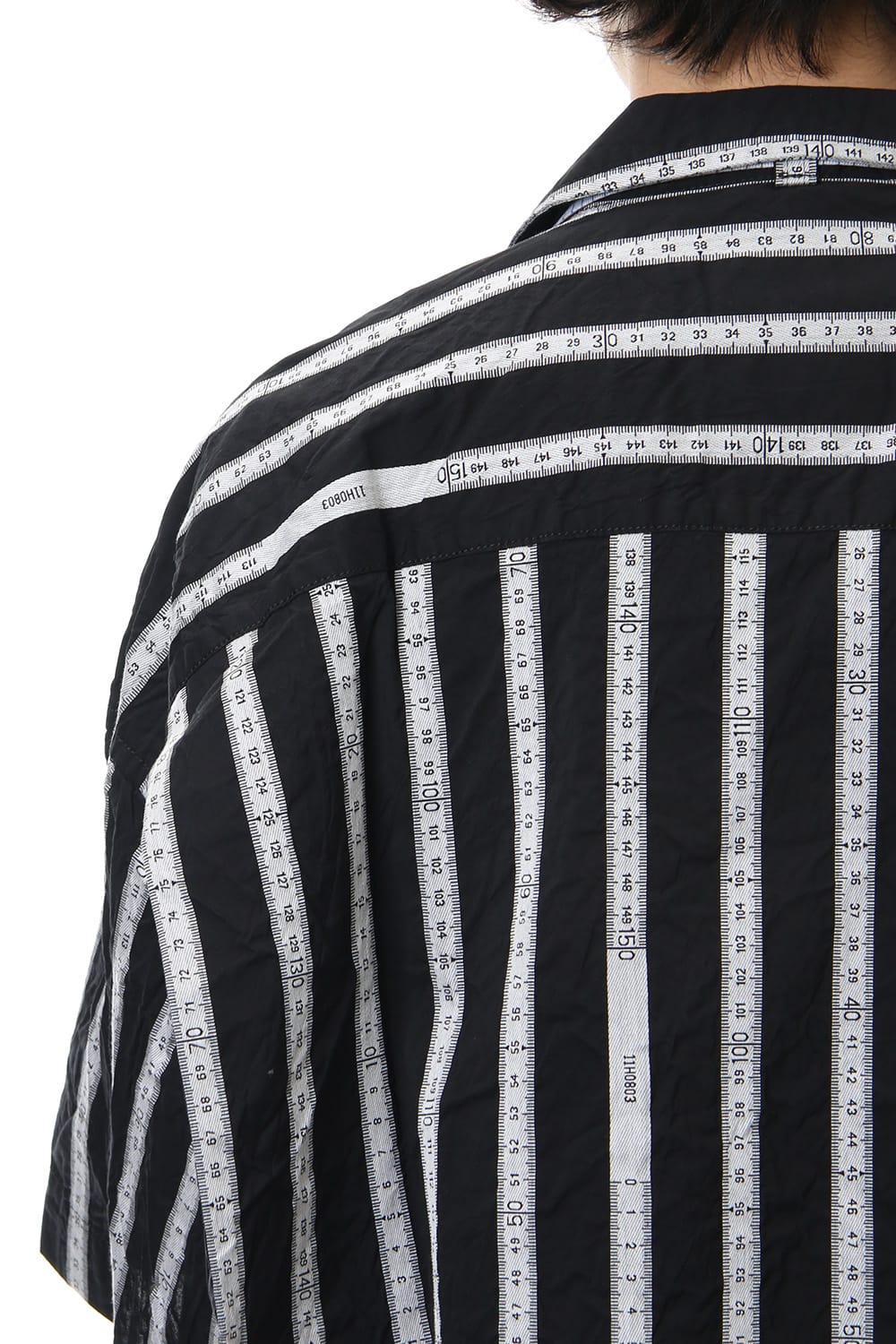 MAJOUR JAQUARD H/S SHIRT Black