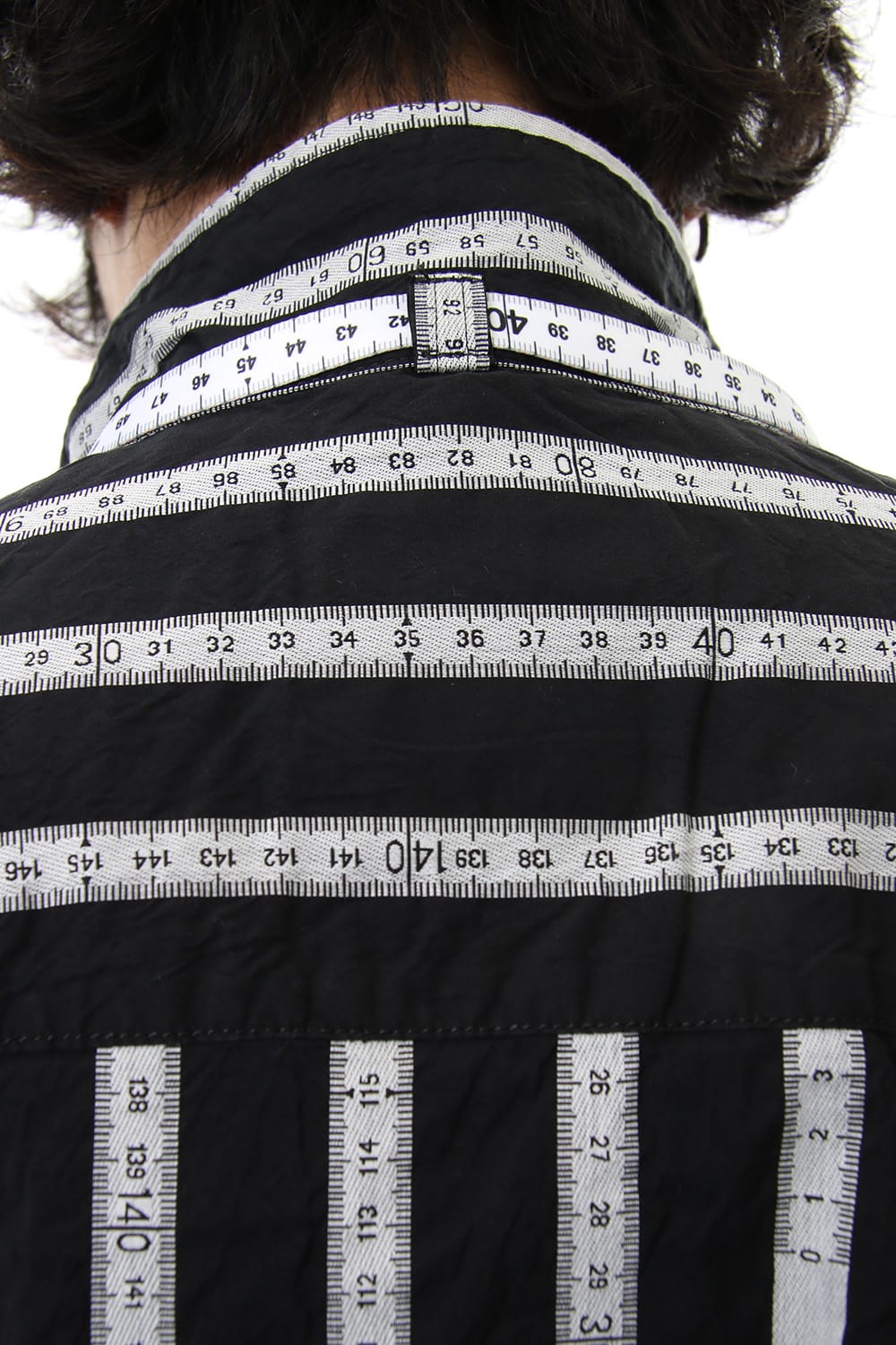 MAJOUR JAQUARD H/S SHIRT Black