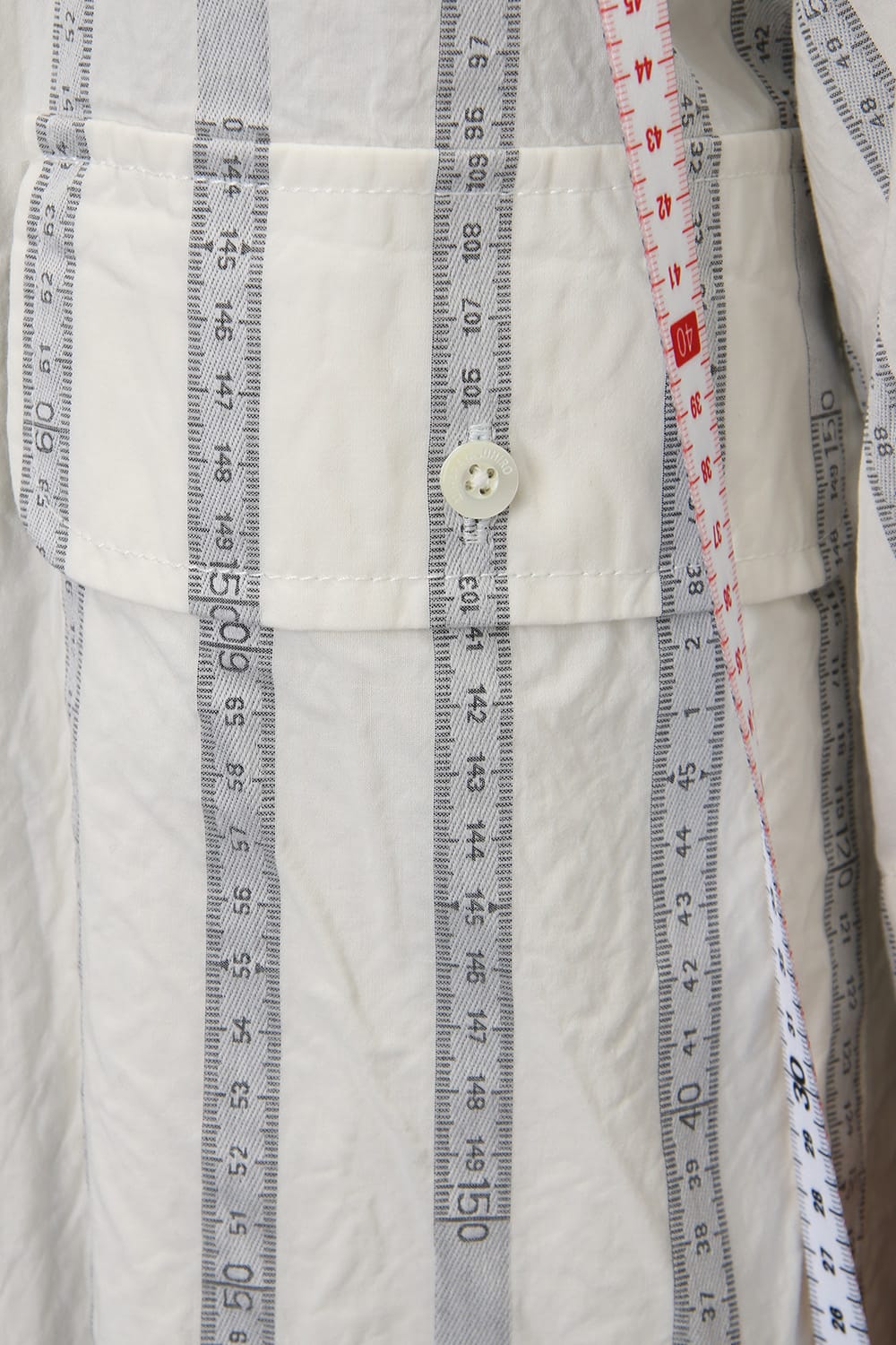 MAJOUR JAQUARD H/S SHIRT White
