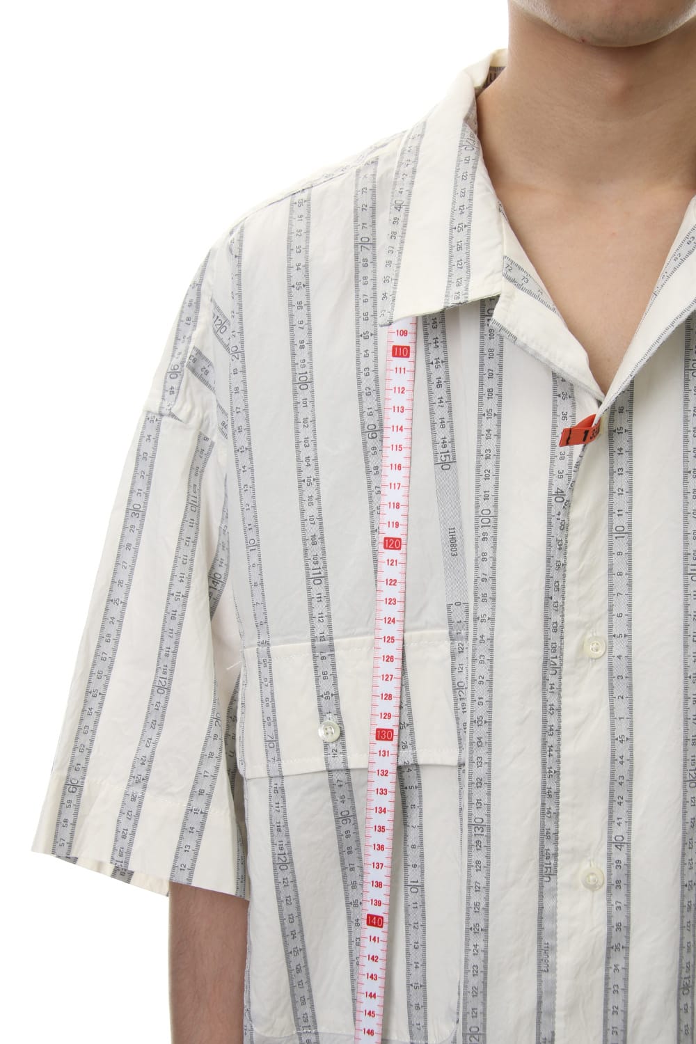 MAJOUR JAQUARD H/S SHIRT White