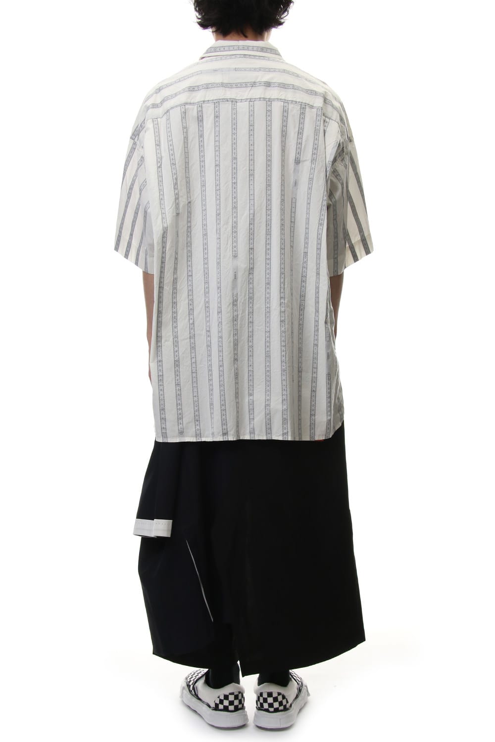 MAJOUR JAQUARD H/S SHIRT White
