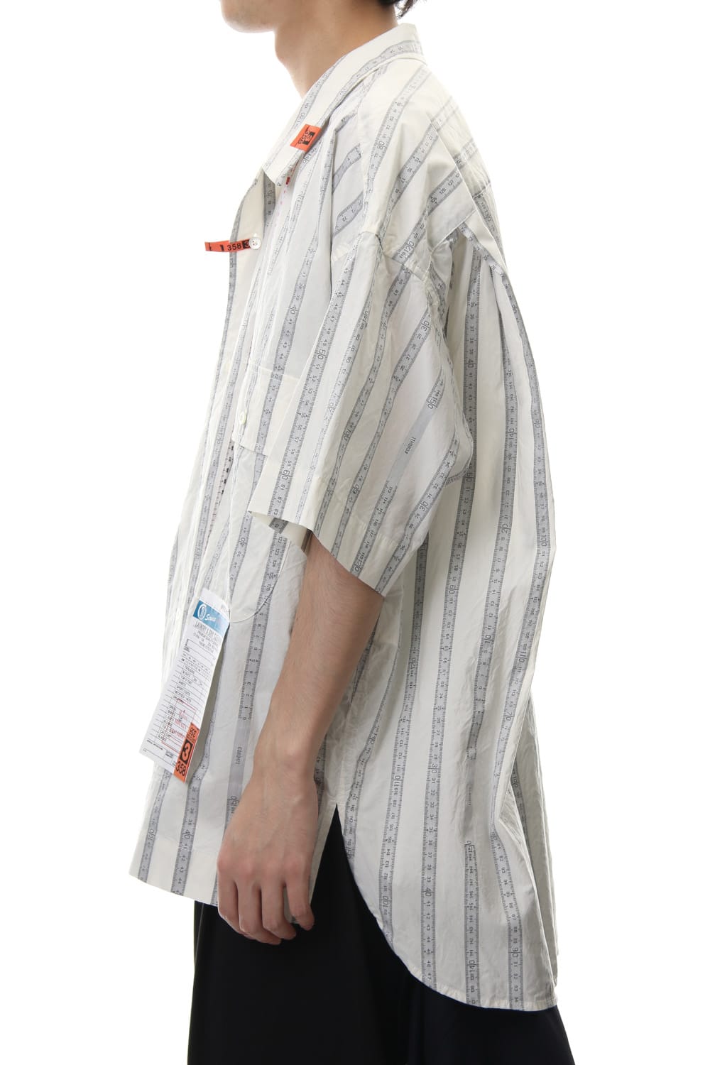 MAJOUR JAQUARD H/S SHIRT White