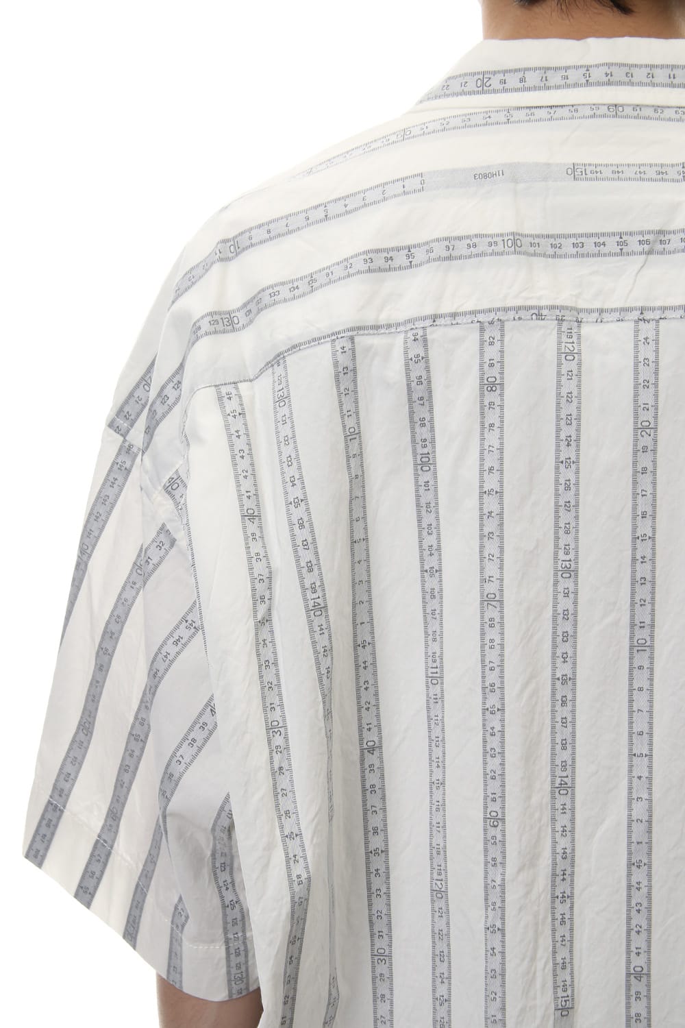MAJOUR JAQUARD H/S SHIRT White