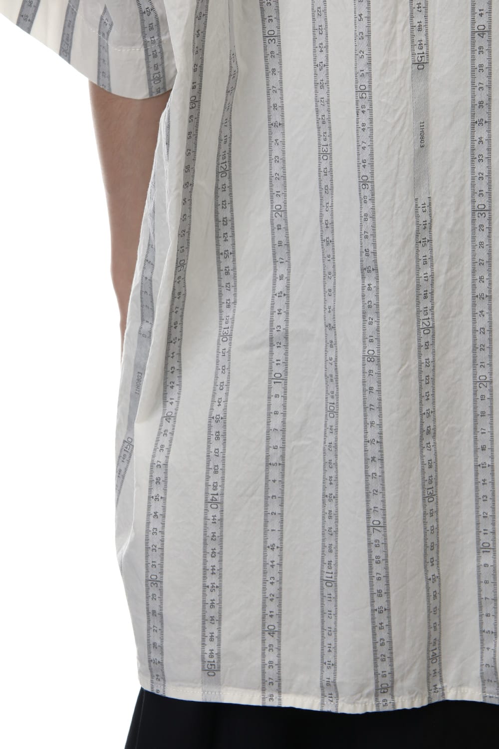 MAJOUR JAQUARD H/S SHIRT White