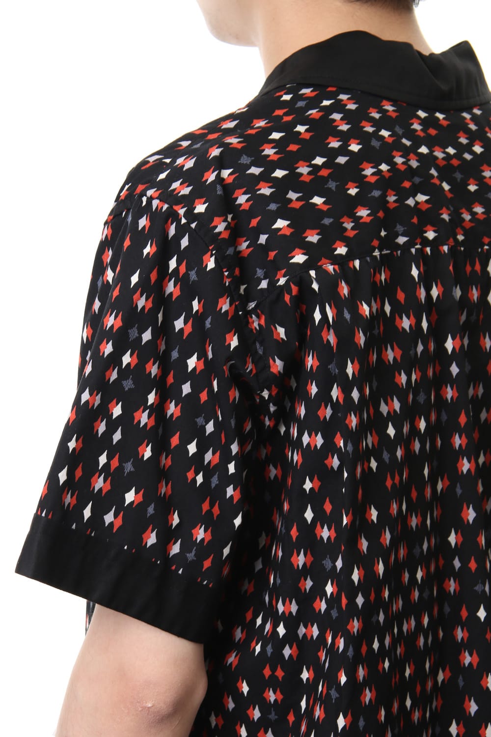 FINE PATTERN BOWLING SHIRT