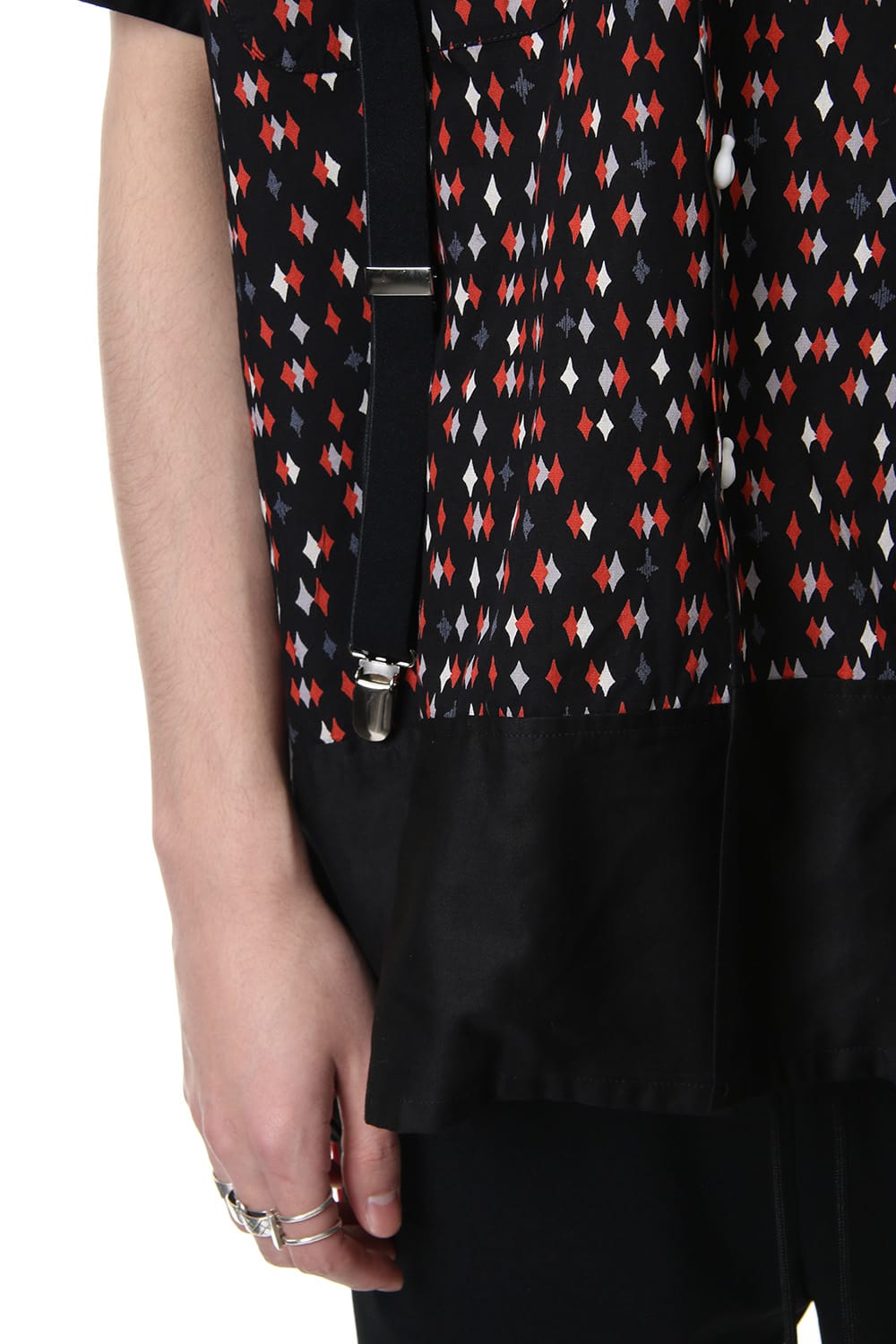 FINE PATTERN BOWLING SHIRT