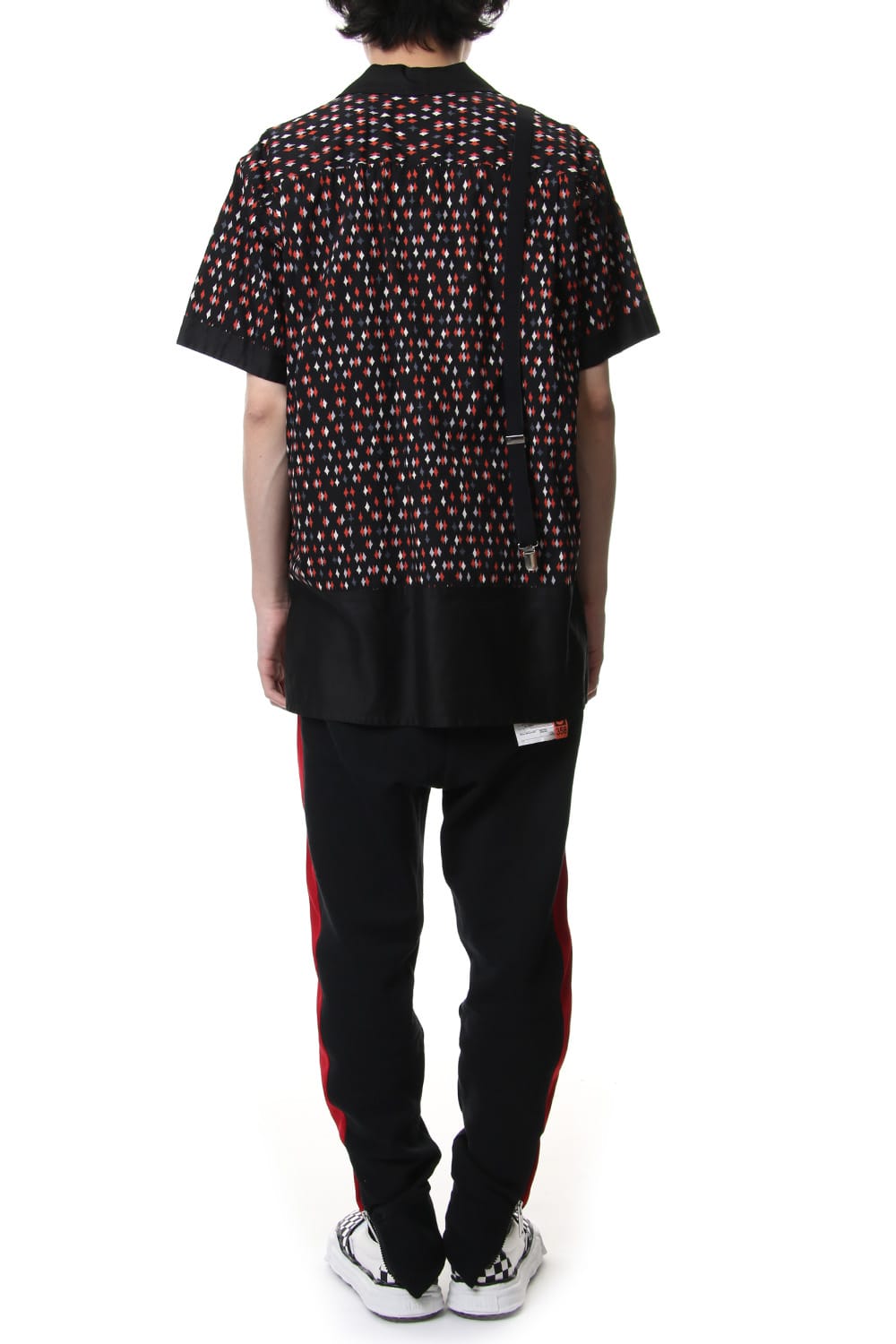 FINE PATTERN BOWLING SHIRT