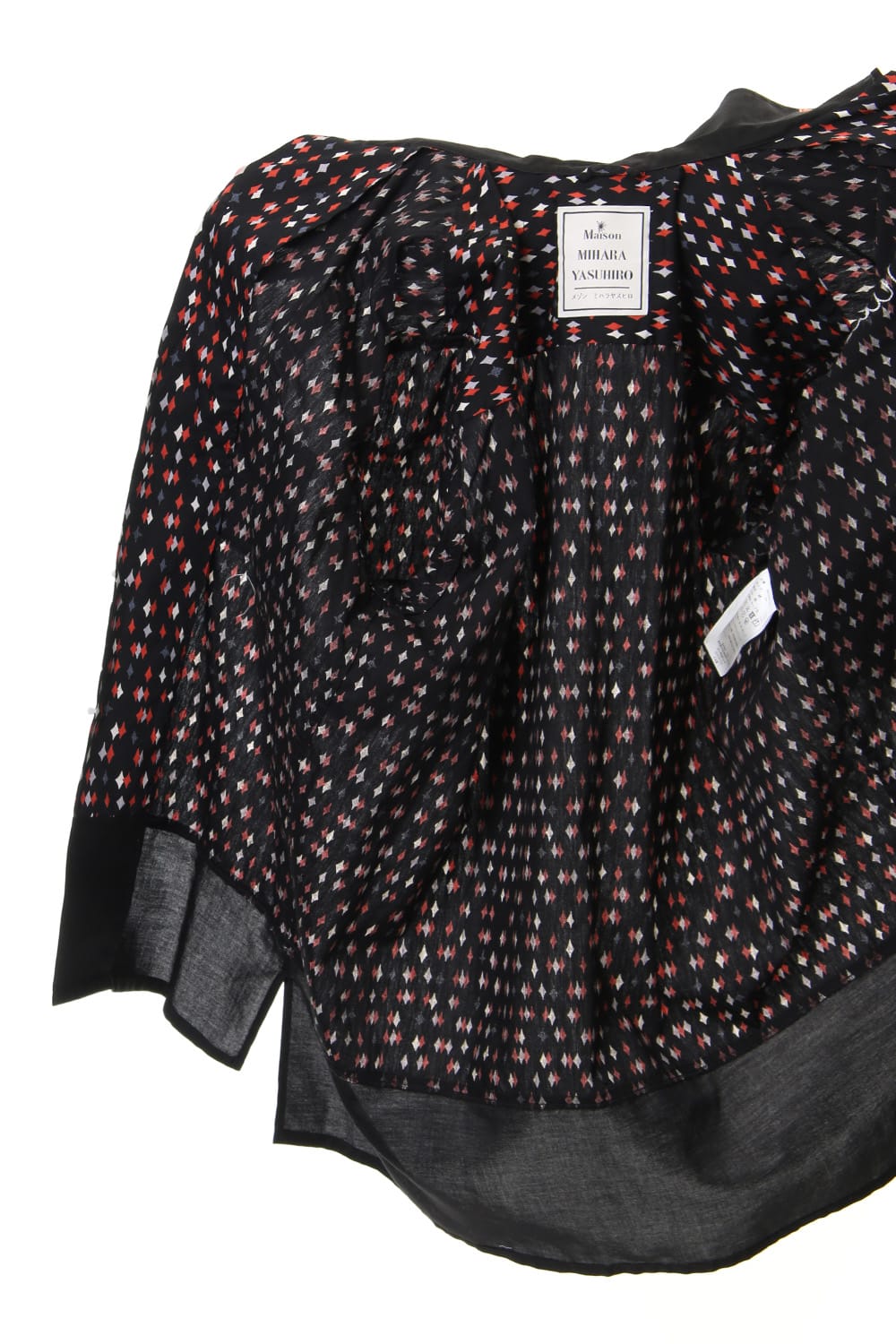 FINE PATTERN BOWLING SHIRT