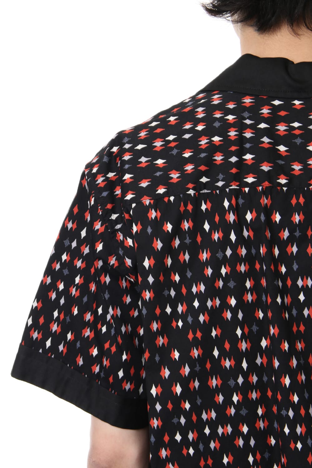 FINE PATTERN BOWLING SHIRT