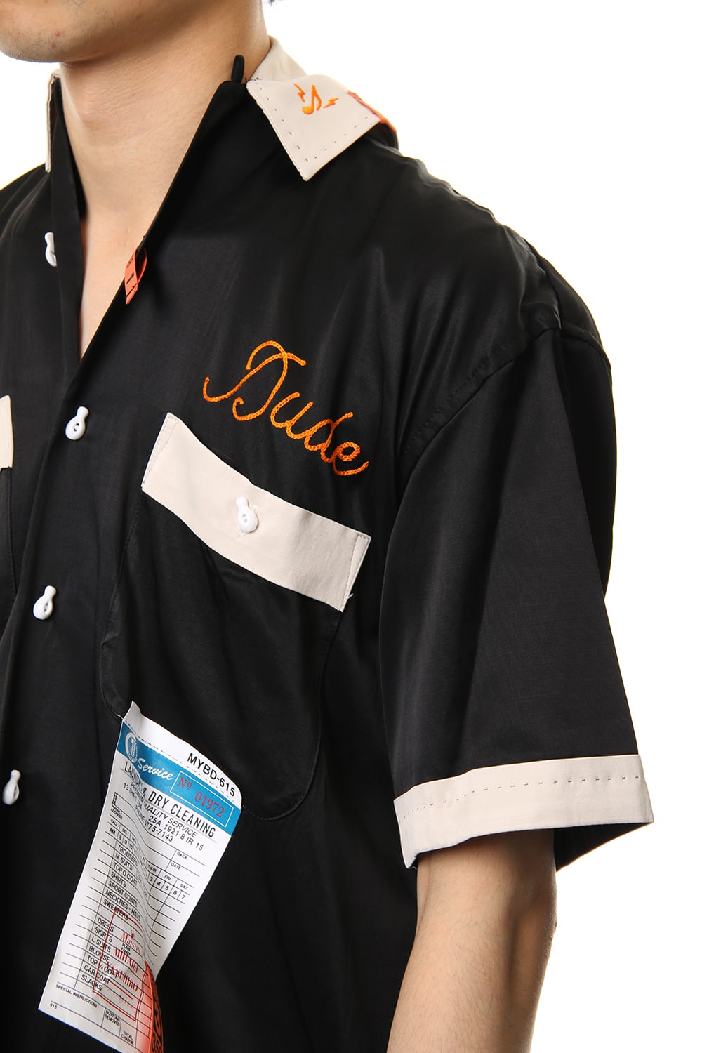 W-NECK BOWLING SHIRT