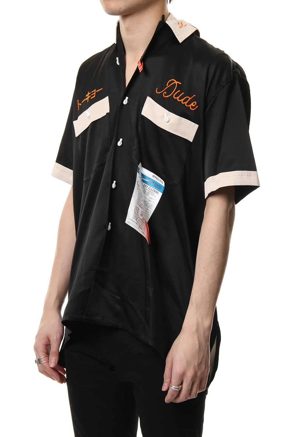 W-NECK BOWLING SHIRT