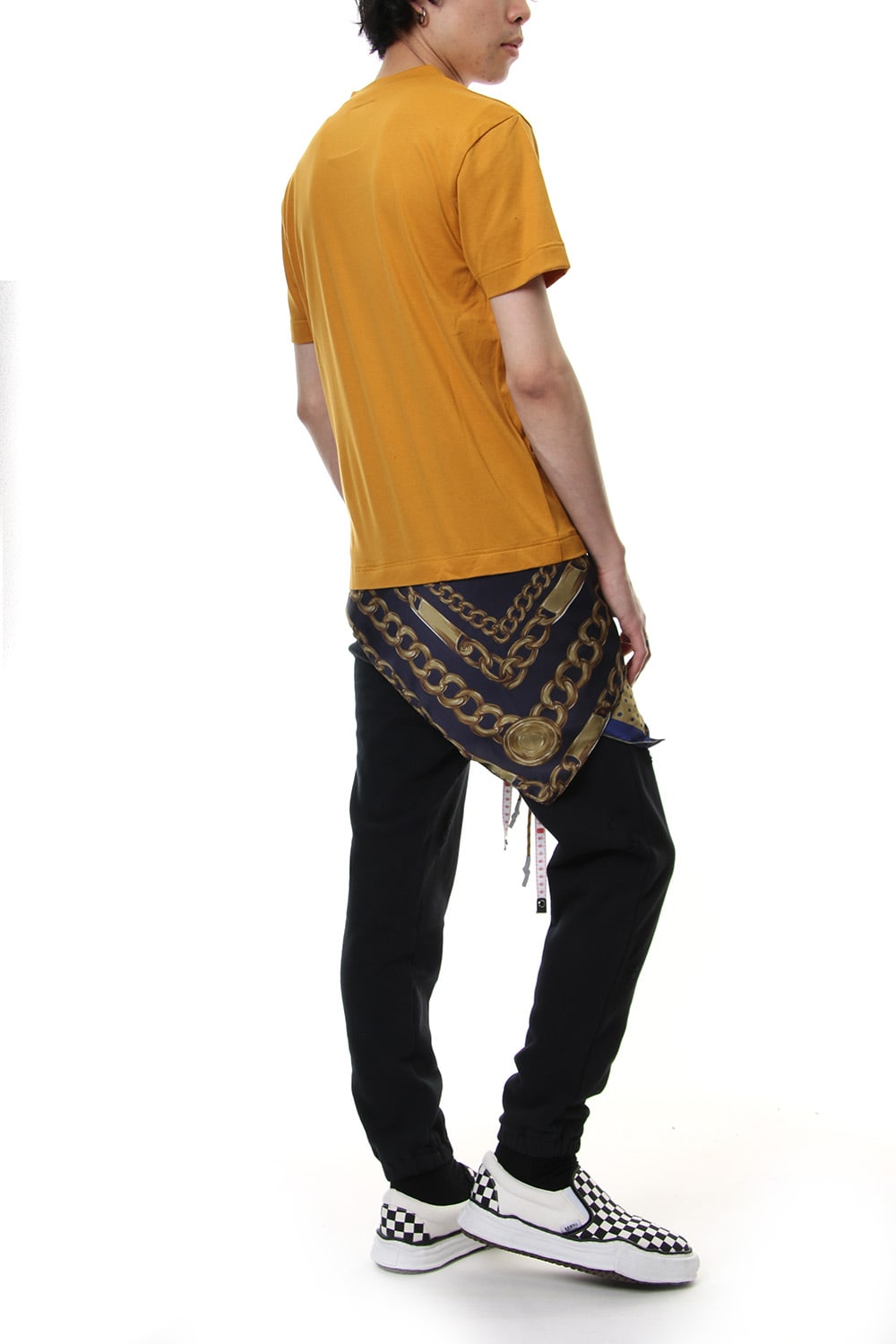 Scarf T-shirt Yellow
