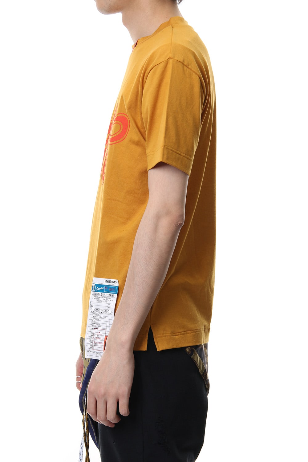 Scarf T-shirt Yellow