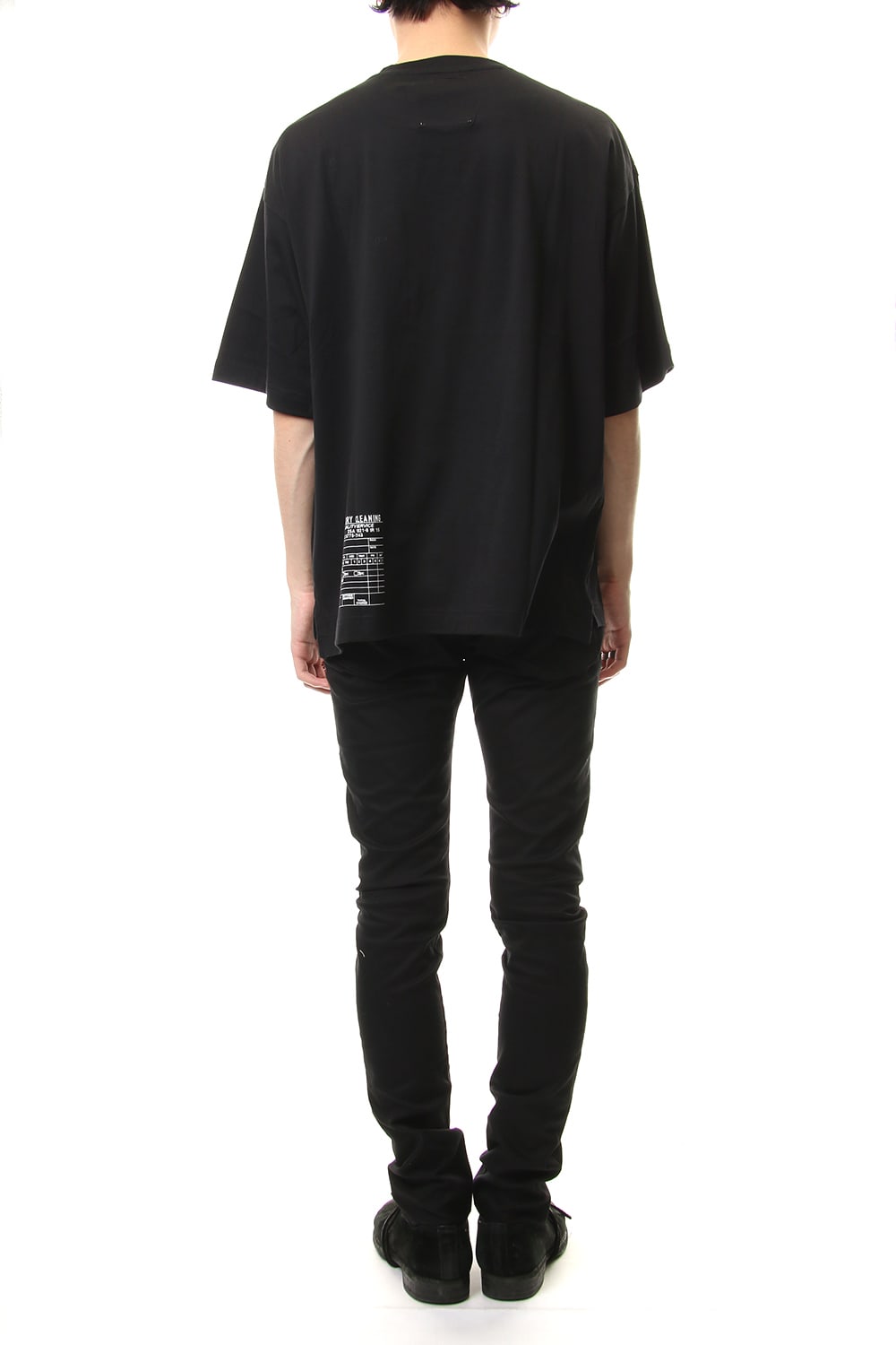 CASSETTE TAPE Printed T-shirt Black