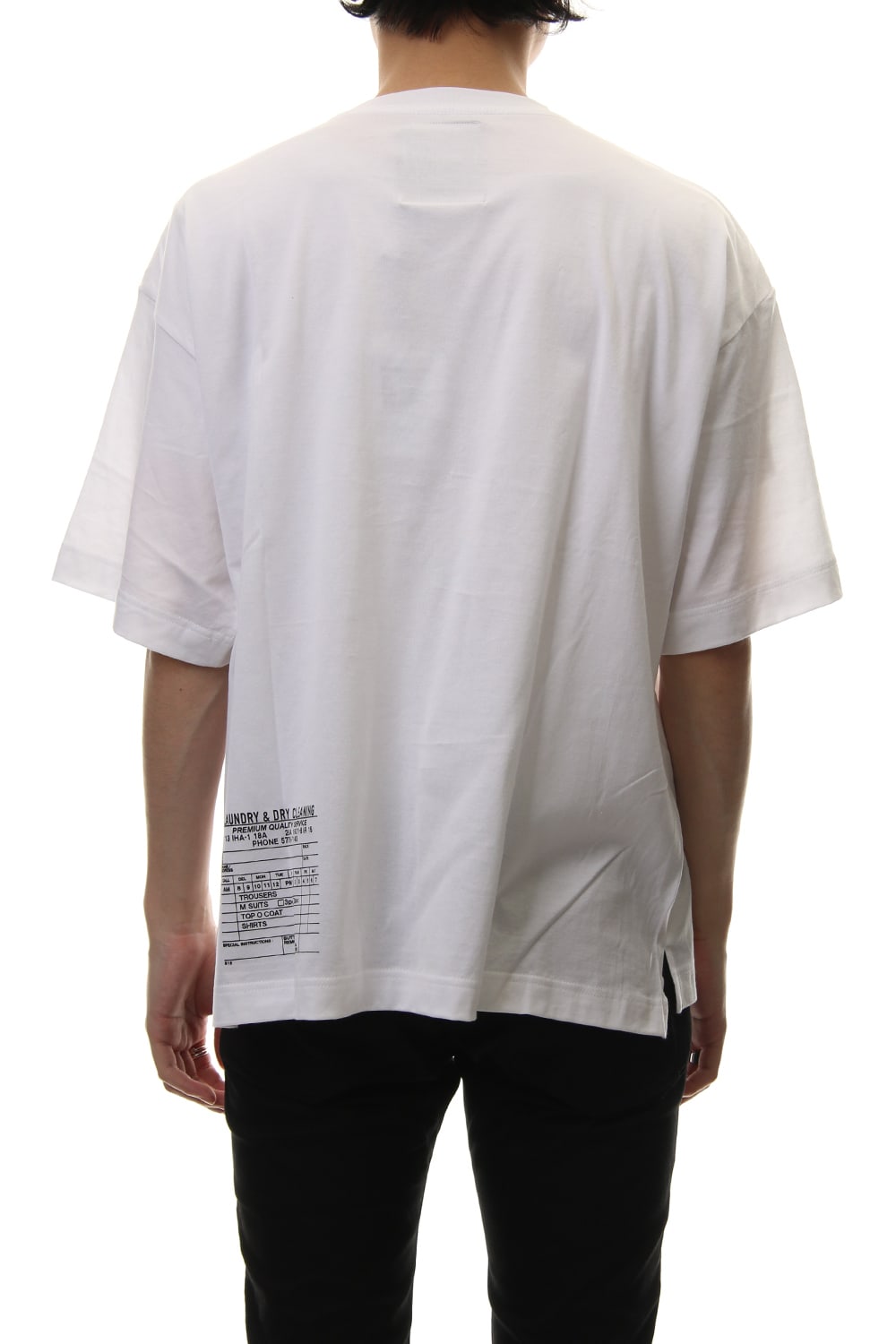 CASSETTE TAPE Printed T-shirt White