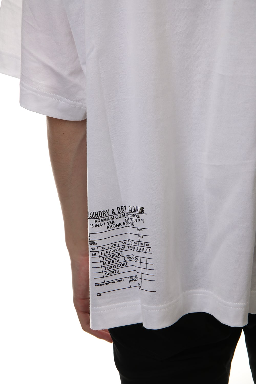 CASSETTE TAPE Printed T-shirt White