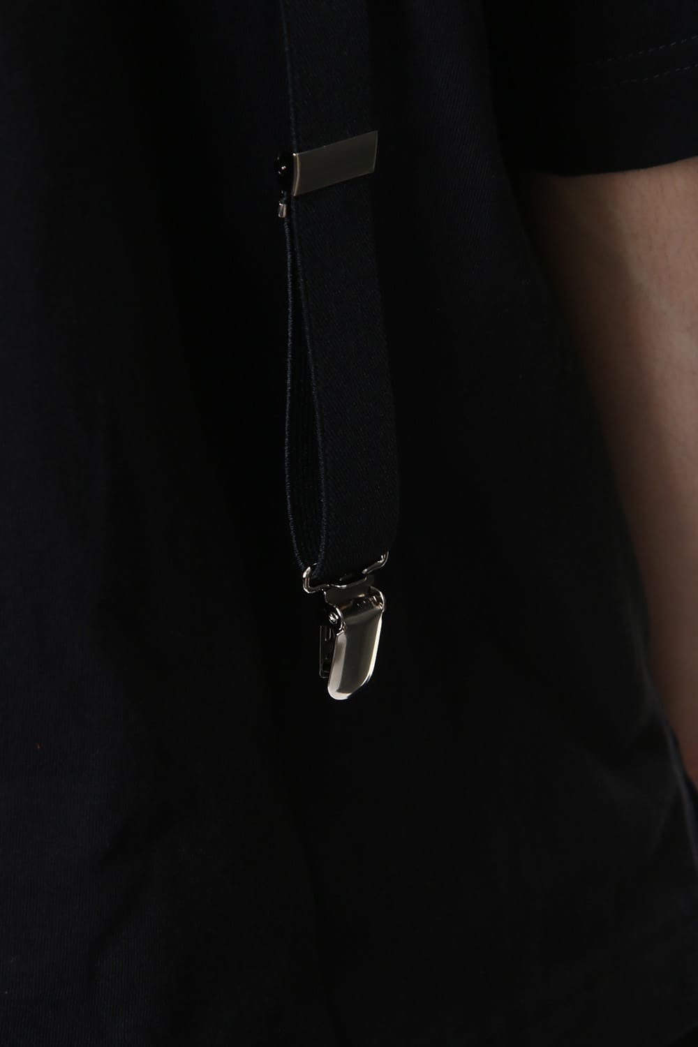 Suspenders T-shirt Black