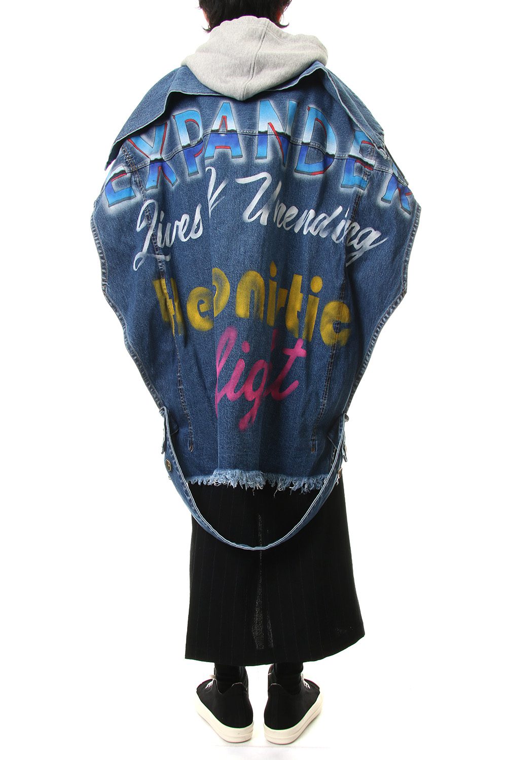 PAINTED DENIM VEST
