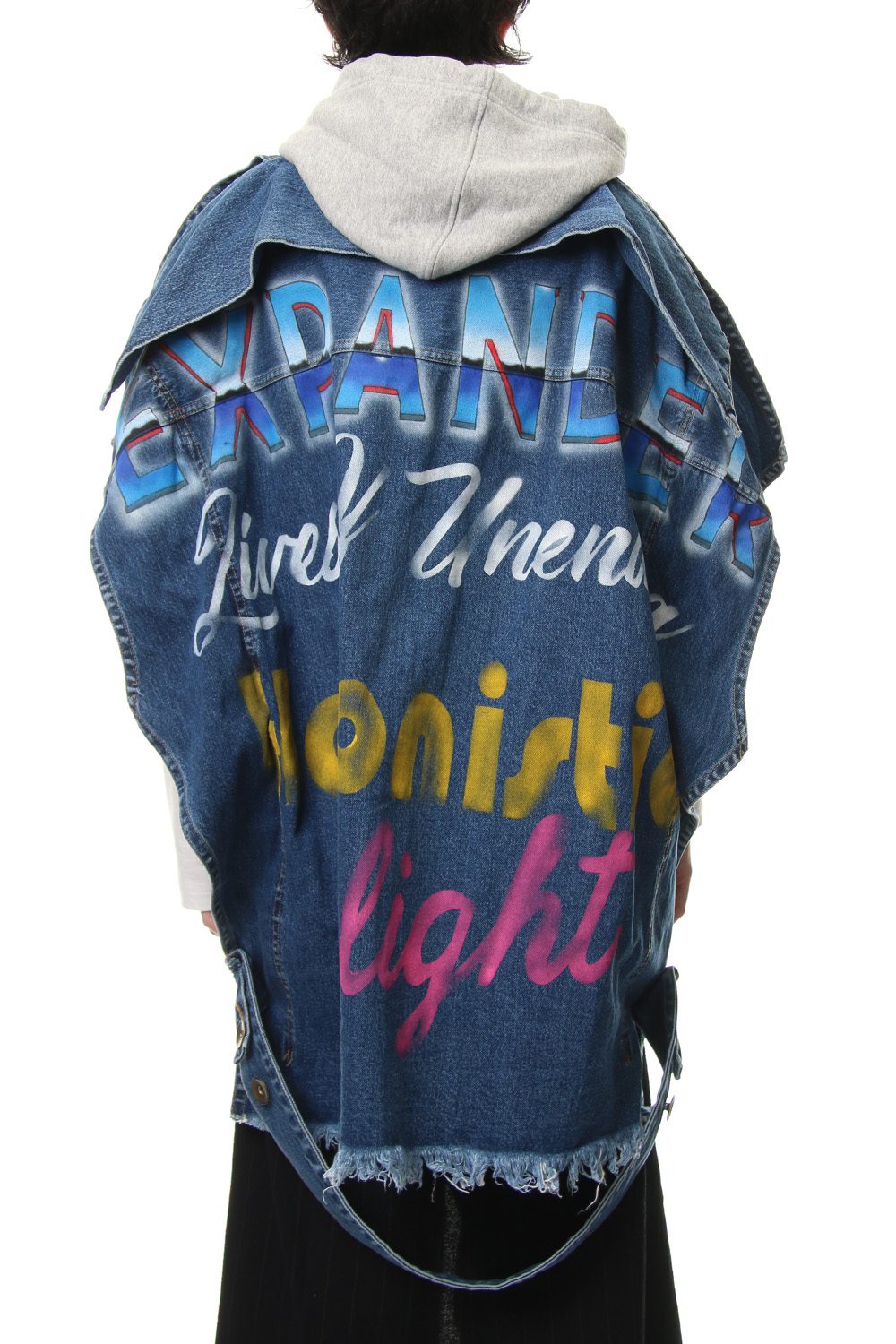 PAINTED DENIM VEST