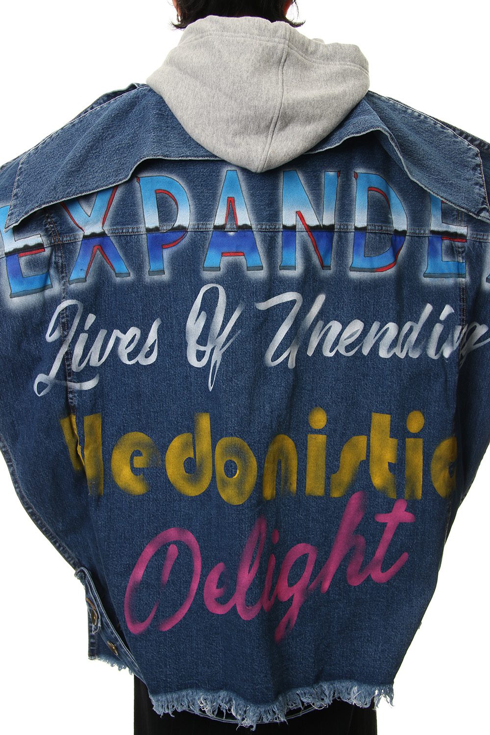 PAINTED DENIM VEST